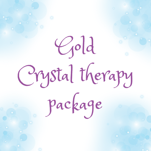 Gold Crystal Therapy Package