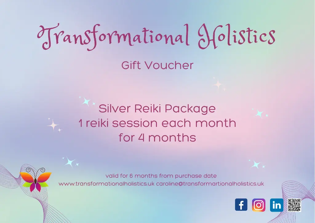 Gift Certificate: Silver Reiki Package
